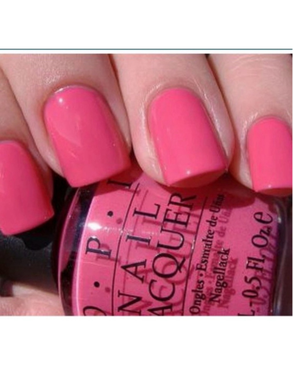 OPI Vivid Pink Nail Polish